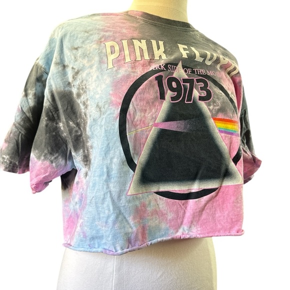 Pink Floyd Tie-Dye T-Shirt - Pink and Gray - Picture 4 of 5